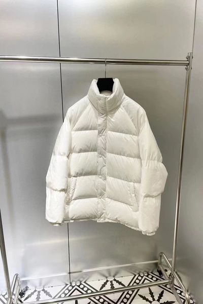 

2021 trendy brand mid-length black 90 white duck down turtleneck large pieces down jacket female loose thick puffer jacket coat