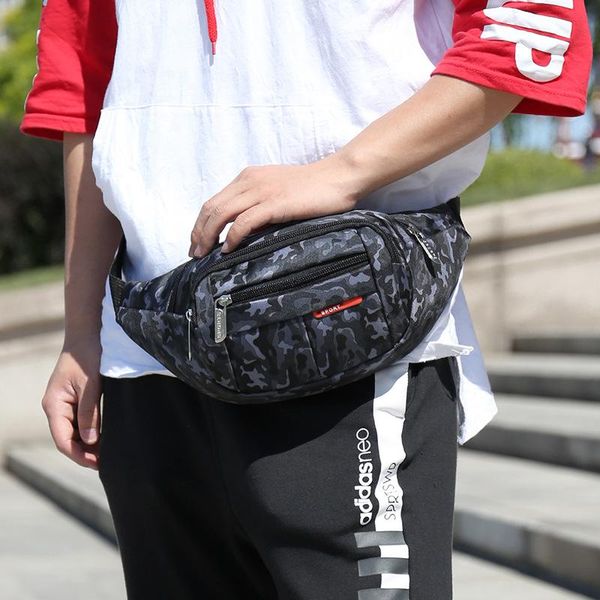 

waist bags summer 2021 men's bag fashion waterproof one-shoulder slanted mobile women's camouflage zero wallet
