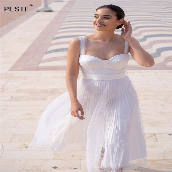 

casual dresses women white stitching sling backless pleated dress skirt street fashion bottom summer, Black;gray