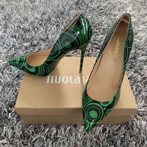 

dress shoes salto sensual feminino, s couro envernizado, stilettos, verde, 12cm/10cm/8cm, sapato de dedo ponteiro para mulheres q8ip, Black