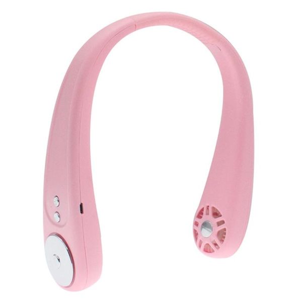 

electric fans portable bladeless hanging neck fan mini air cooler usb rechargeable small personal cooling tools for home outdoor