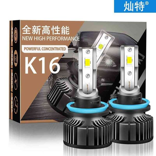 

new k16 automobile led refitted with power headlamp low high beam h1 h7 h4 h11 super bright spotlight