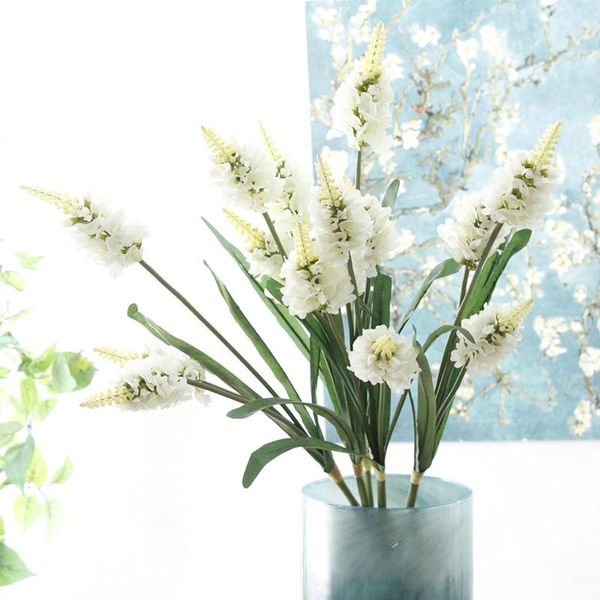 

99cm artificial flower three trigeminal lavender branch home living room table garden decor wedding scene layout fake plant decorative flowe