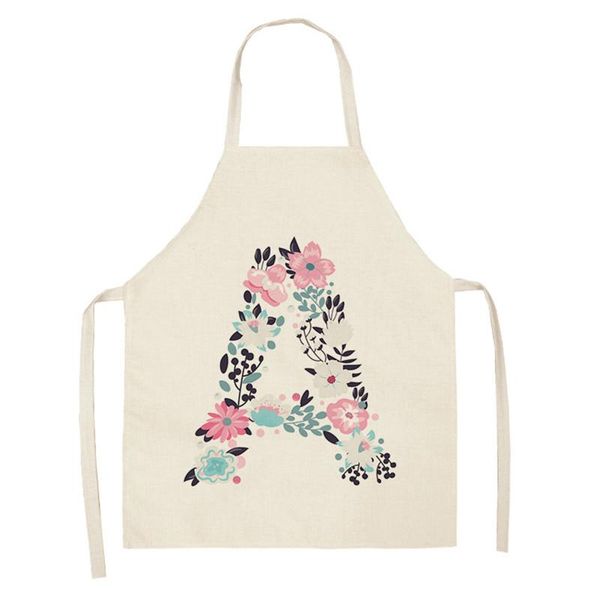 

aprons flower letter pattern master apron kitchen women for accessories kids