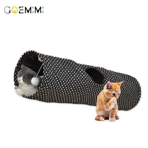 

cat toys pet tunnel funny kitten animals play tube collapsible training toy for dog ferrets