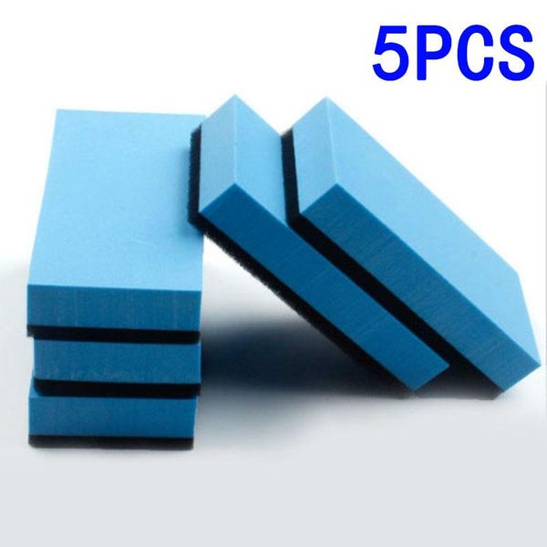 

car sponge set coating sponges kit blue+black ceramic glass polishing