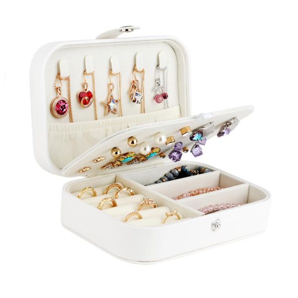 

jewelry box travel comestic casket organizer makeup lipstick storage beauty container necklace birthday gift cosmetic bags & cases