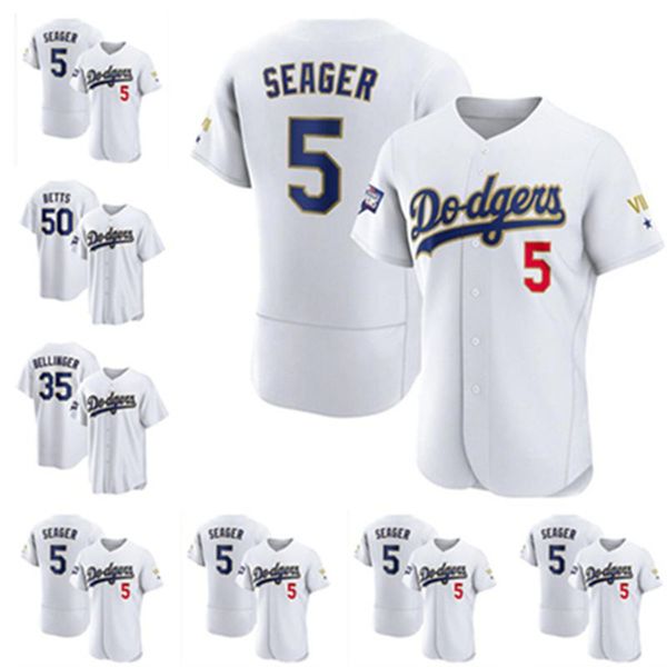 

20 21 gold program world series dodgers mookie betts jersey cody bellinger walker buehler clayton kershaw max muncy seager justin turner tre, Blue;black