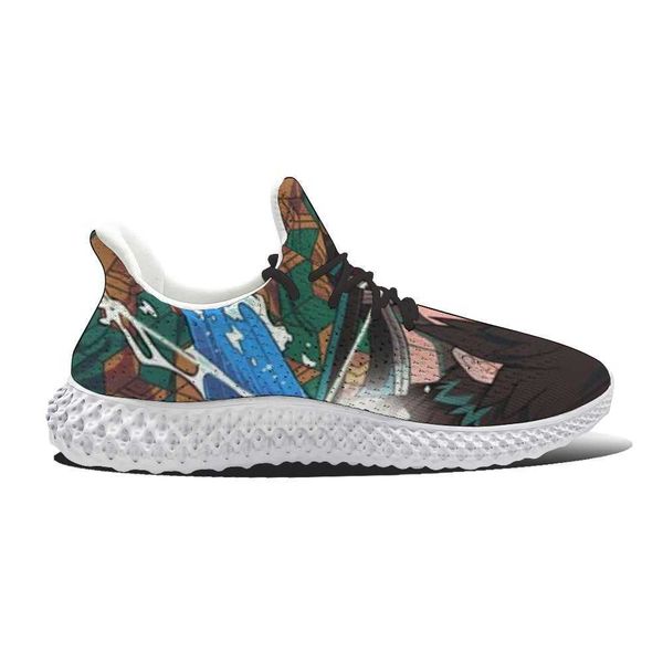 

spring tomioka giyuu anime pattern casual running shoesxehb