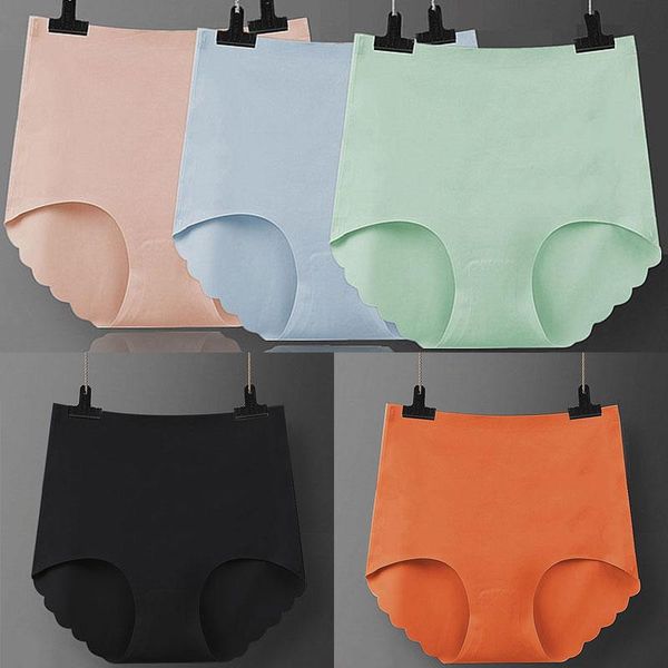 

women's panties solid color ladies women seamless ice silk underwear string underpants lingerie briefs hipster intimates, Black;pink