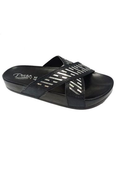 

slippers 20806 anatomical fashion women, Black