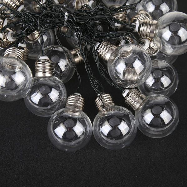 

solar lamps ball light string chain 8m 30 led outdoor automatically garlands fairy lamp for garden rechargingÂ fence landscape