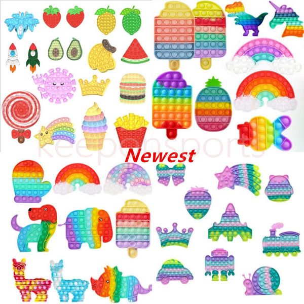 

fidget toys push bubble sensory autism special needs stress reliever squeeze sensory toys decompression toys for kids family dhl shipping