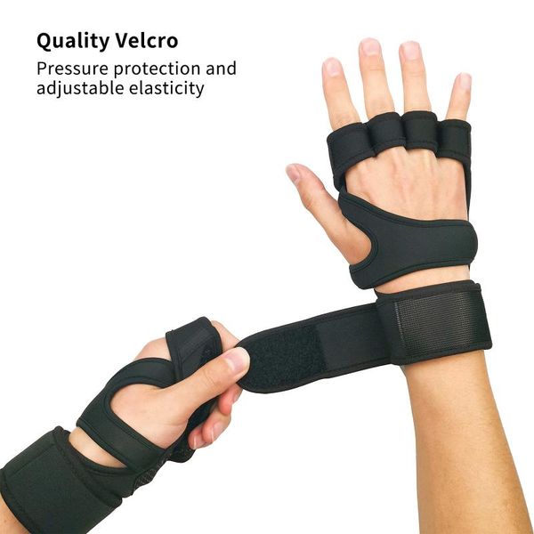 

cycling gloves gym women breathable shockproof fitness bodybuilding dumbbell musculation weight lifting yoga sport, Black