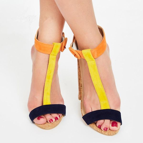 

fashion high heels thin party women sandals flock fabric 11cm heel sandals,ladies shoes.. size:, Black