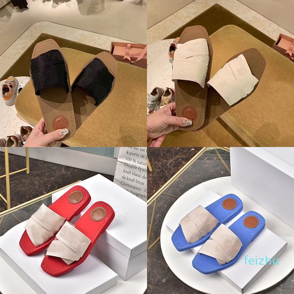 

fahsion classics women slippers ladies flip flops loafers womens woody mules slides shoes outdoor leather sole slide sandal, Black