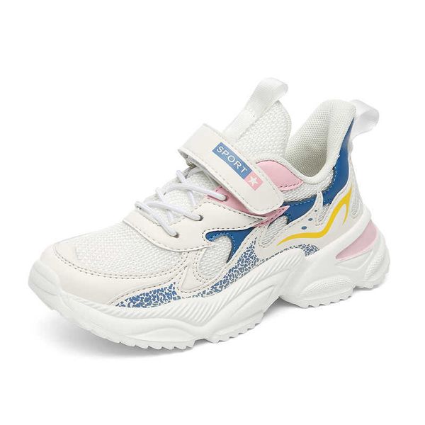 

children shoes for girls sneakers kids casual shoes boys sneakers breathable mesh lighed running footwear kinderschoenen 2021 g1025, Black;red