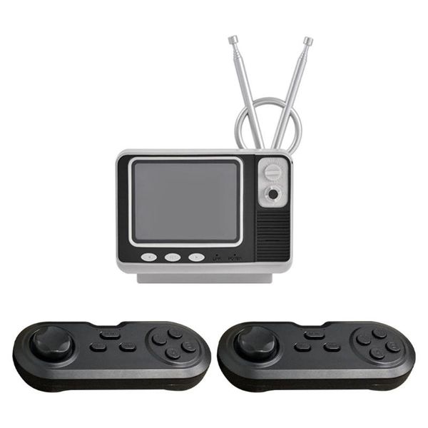 

portable game players retro bookshelf tv console gv300 3.0 display screen classic 2.4g bluetooth wireless controller bulit-in 108 games nice