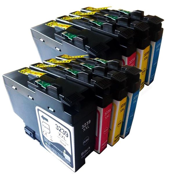 

compatible lc3239 xxl ink cartridge for brother hl-j6000dw hl-j6100dw mfc-j5945dw mfc- j6945dw j6947dw, pigment inks cartridges