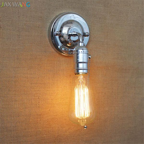 

wall lamp jw american retro minimalist iron edison bulb holder lights for living room restaurant aisle home lighting decor