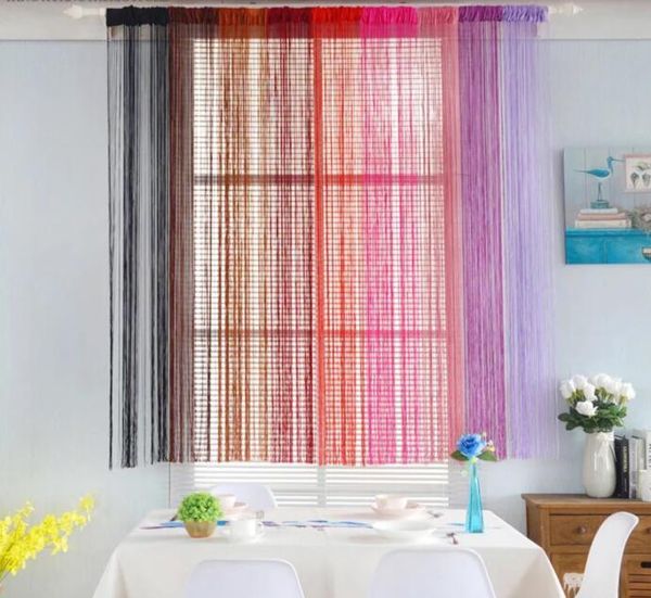 

curtain & drapes 17 color solid curtains stripe white blank gray classic line window blind valance room divider door decorative