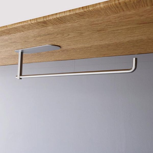 

hooks & rails wall-mounted bathroom frame towel rack stainless steel shelf kitchen organizer creative nail-seamless