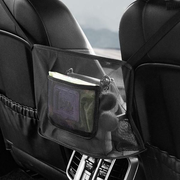 

car organizer string bag tether general motors two-seat storage net mesh