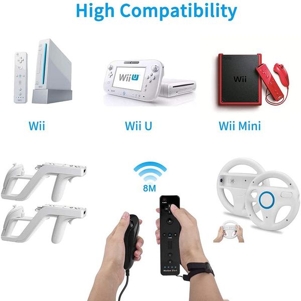 

wireless gamepad for wii game remote controller joystick controllers & joysticks