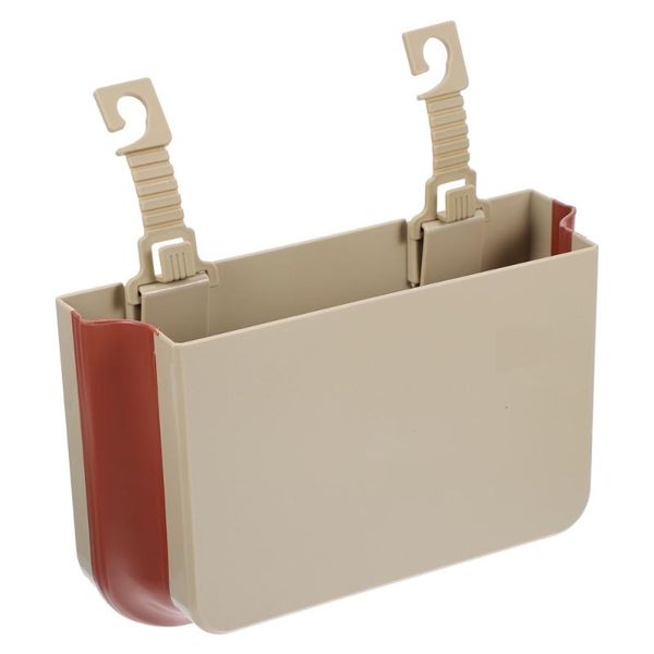 

waste bins automotive car trash can hanging vehicle-mounted folding bin