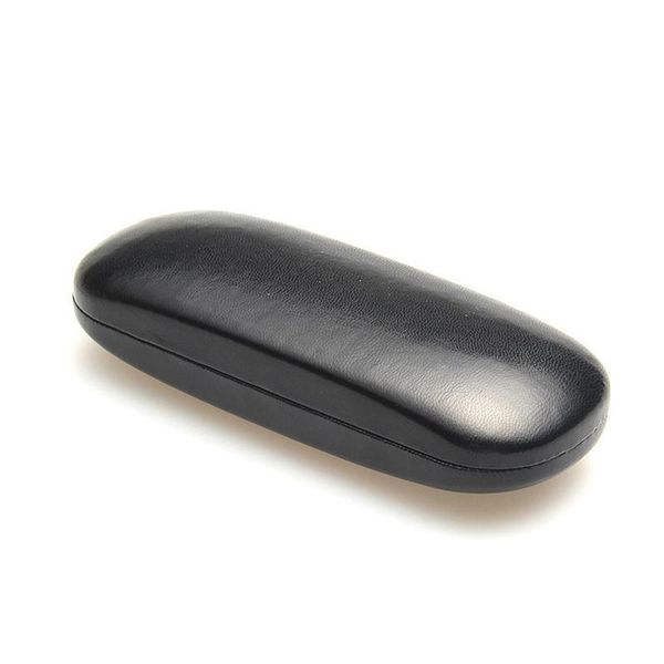 

other fashion accessories leather glasses case for men waterproof hard frame eyeglass women reading box black spectacle cases, Silver