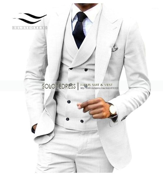 

men's suits & blazers latest coat pant designs fashion blazer slim prom tuxedo wedding for men bridegroom 3 piece mens custom terno, White;black