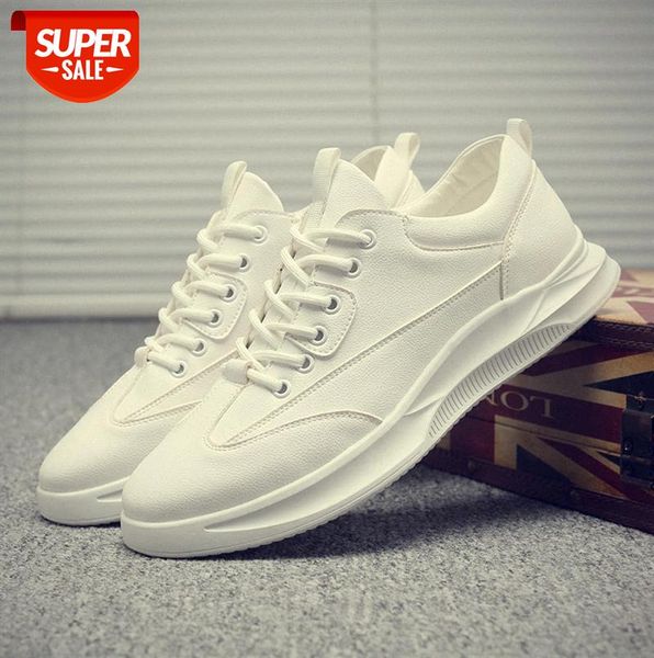 

men's shoes small white korean casual board students increase #ps05