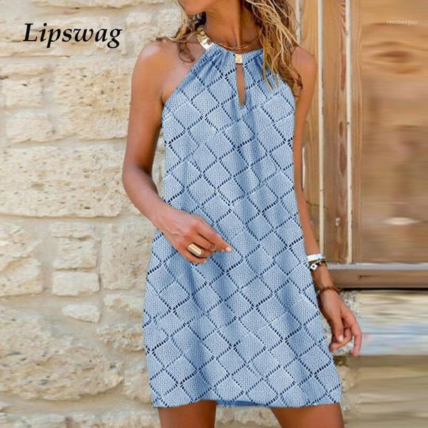 

elegant sleeveless lady a-line dress spring summer women solid loose 2021 fashion off shoulder hollow out party casual dresses, Black;gray