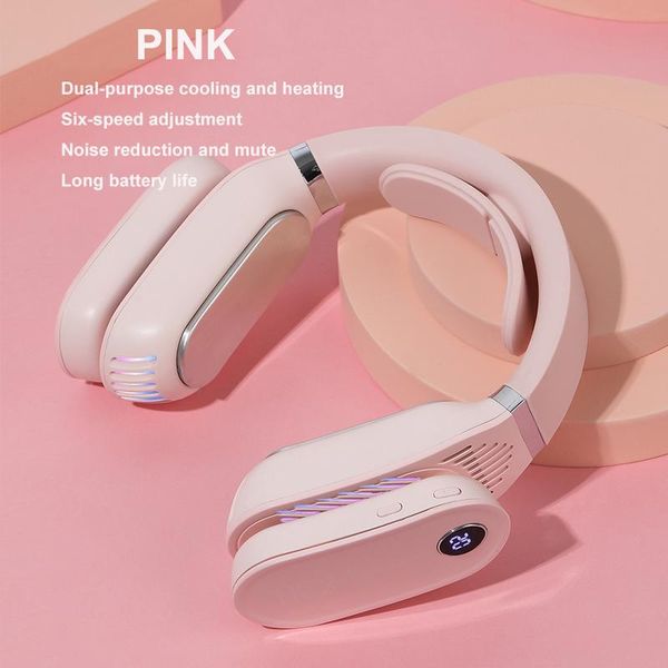 

electric fans [cooling artifact] xundi hanging neck cooling and heating instrument usb fan small mini portable portabl