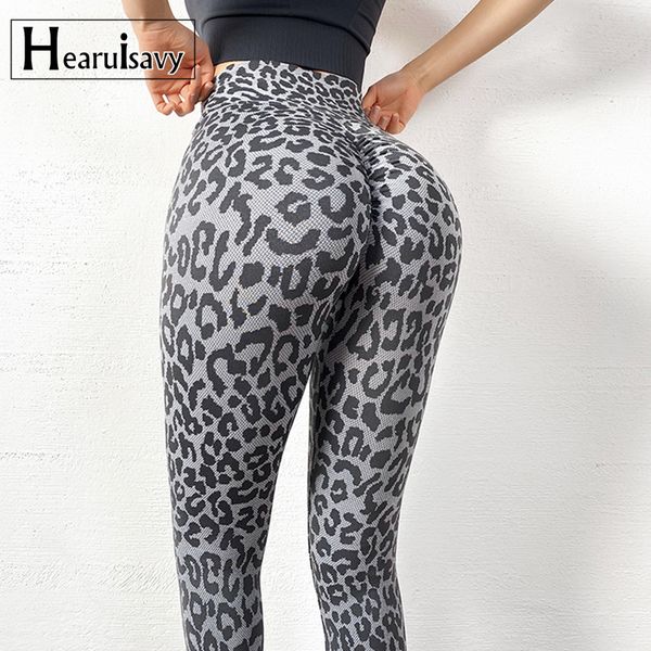 

leopard leggings for women fitness workout yoga pants scrunch butt high waist stretchy zebra pattern gym running tights leggings, Black
