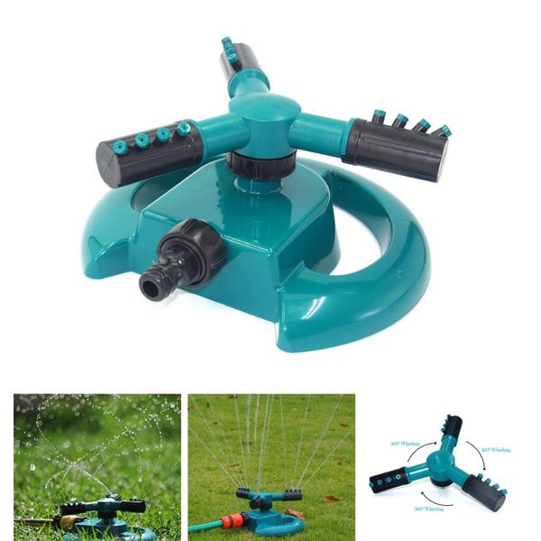 

automatic watering sprinklers grass lawn rotary nozzle 360 degree rotating sprayer irrigation devices garden supplies equipments