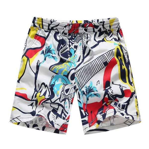 

shorts men's short pants fashionable casual wide printed 2021 men jeans, White;black