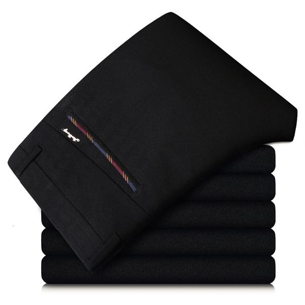 

pants 2021 fashion suit mens elegant solid men leisure suits trousers male slim fit pants formal black blue