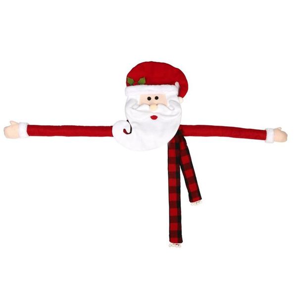 

christmas decorations tree star santa claus, decoration, hat claus clothes scarf