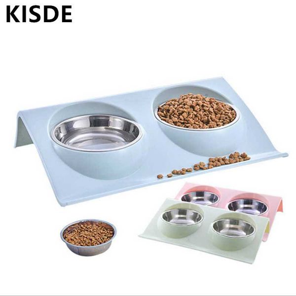 

pet cats durable feeding stainless steel rice bowl dog personalized bowls for and water without spillage cat & feeders