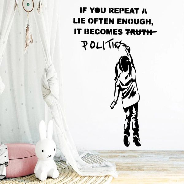 

little girl wall stickers murals removable diy wallpaper for kid's room home decoration decals accessories dw10033