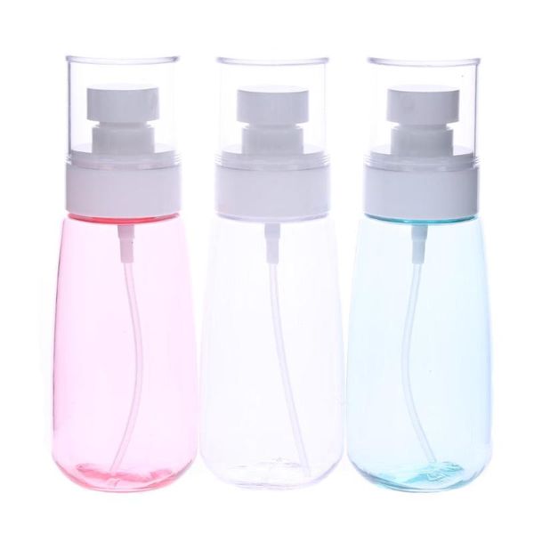 

empty spray bottle cosmetic atomizer perfume refillable bottles portable transparent women travel makeup container storage & jars