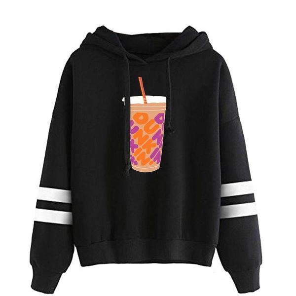 

women's jackets charli damelio merch sweatshirt ice coffee splatter hoody hip hop hoodie pullovers tracksuit print men/women trendy clo, Black;brown