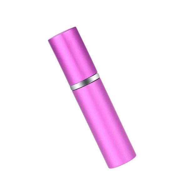 

5ml mini portable perfume spray bottle travel refillable atomizer recipiente containers (purple) storage bottles & jars