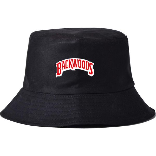 

double sided wear dense embroidery backwoods panama bucket hat men women outdoors street beach fisherman caps harajuku style, Blue;gray