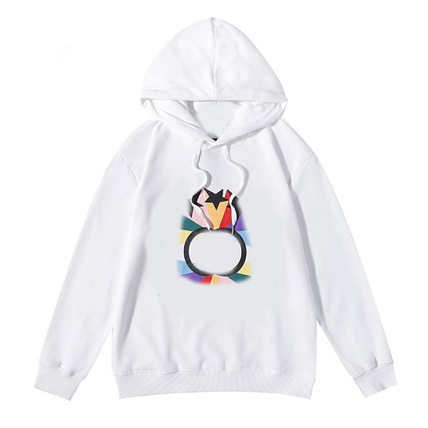 

2021 new autumn and winter new hoodie hip hop mens hoodies letter print hoodie men women sweatshirt long sleeve m-3xl, Black