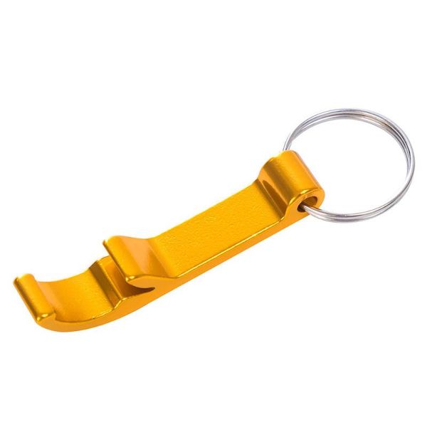

pocket small key chain ring bar claw beverage beer bottle opener (gold) charm bracelets, Golden;silver