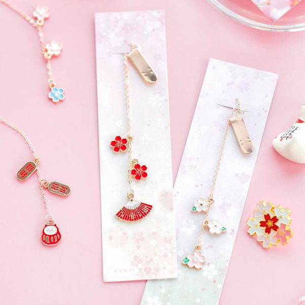 

bookmark yoofun metal paper clip decorative clips kawaii flower bookmarks gift office school stationery accessories