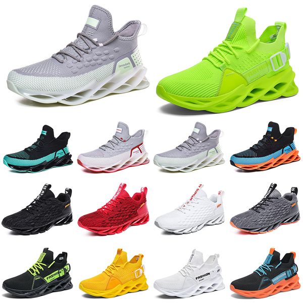 

non-brand men running shoes breathable trainer wolf grey tour yellows teals triple black khaki green light brown bronze mens outdoor sport s