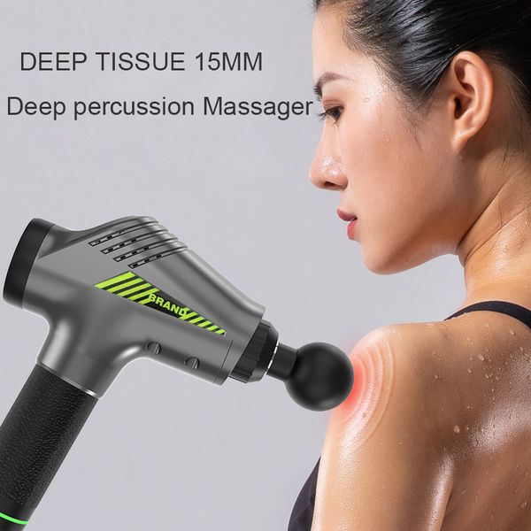

muscle massage gun deep tissue massager therapy gun exercising muscle pain relief therapy massage body shaping body slimming rab